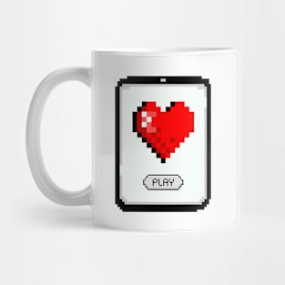 Pixel Love Game Mug